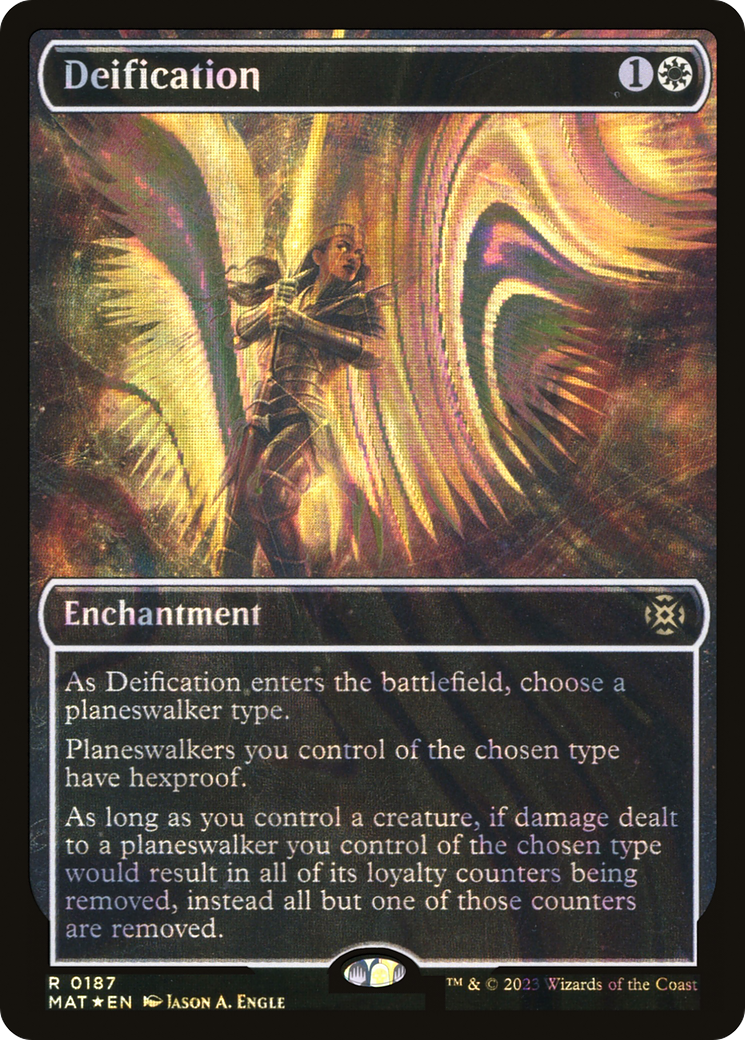 Deification (MAT-187) - March of the Machine: The Aftermath: (Showcase) Foil
