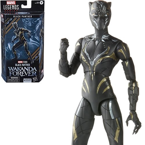 Black Panther Wakanda Forever Marvel Legends 6-Inch Action Figure - Select Figure(s) Main image