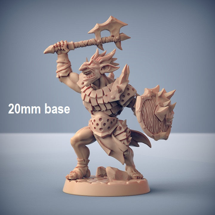 Blackrazor Warrior: Base Sculpt B (Male Hobgoblin) Main image