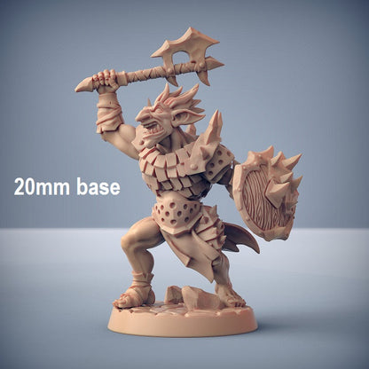 Blackrazor Warrior: Base Sculpt B (Male Hobgoblin)