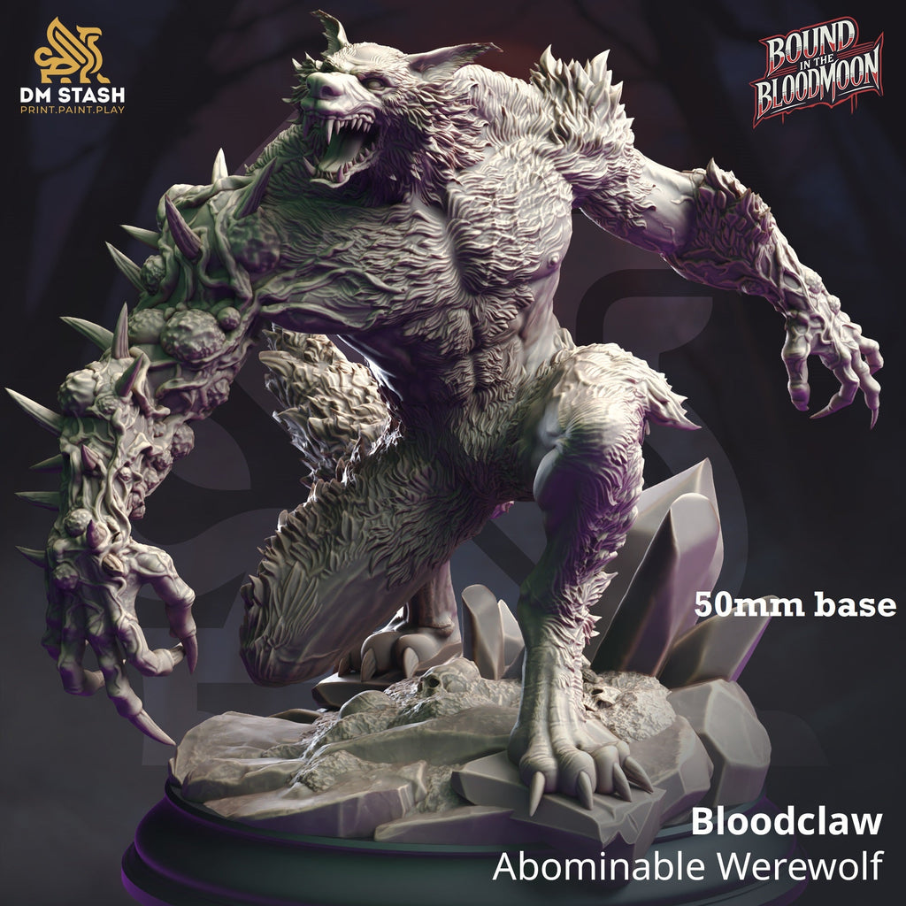 Bloodclaw, Abominable Werewolf -