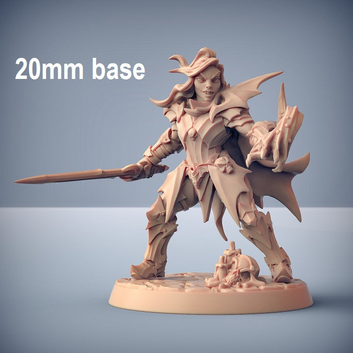 Bloodhunt Knight: Sculpt D (Female Vampire Soldier) Main image
