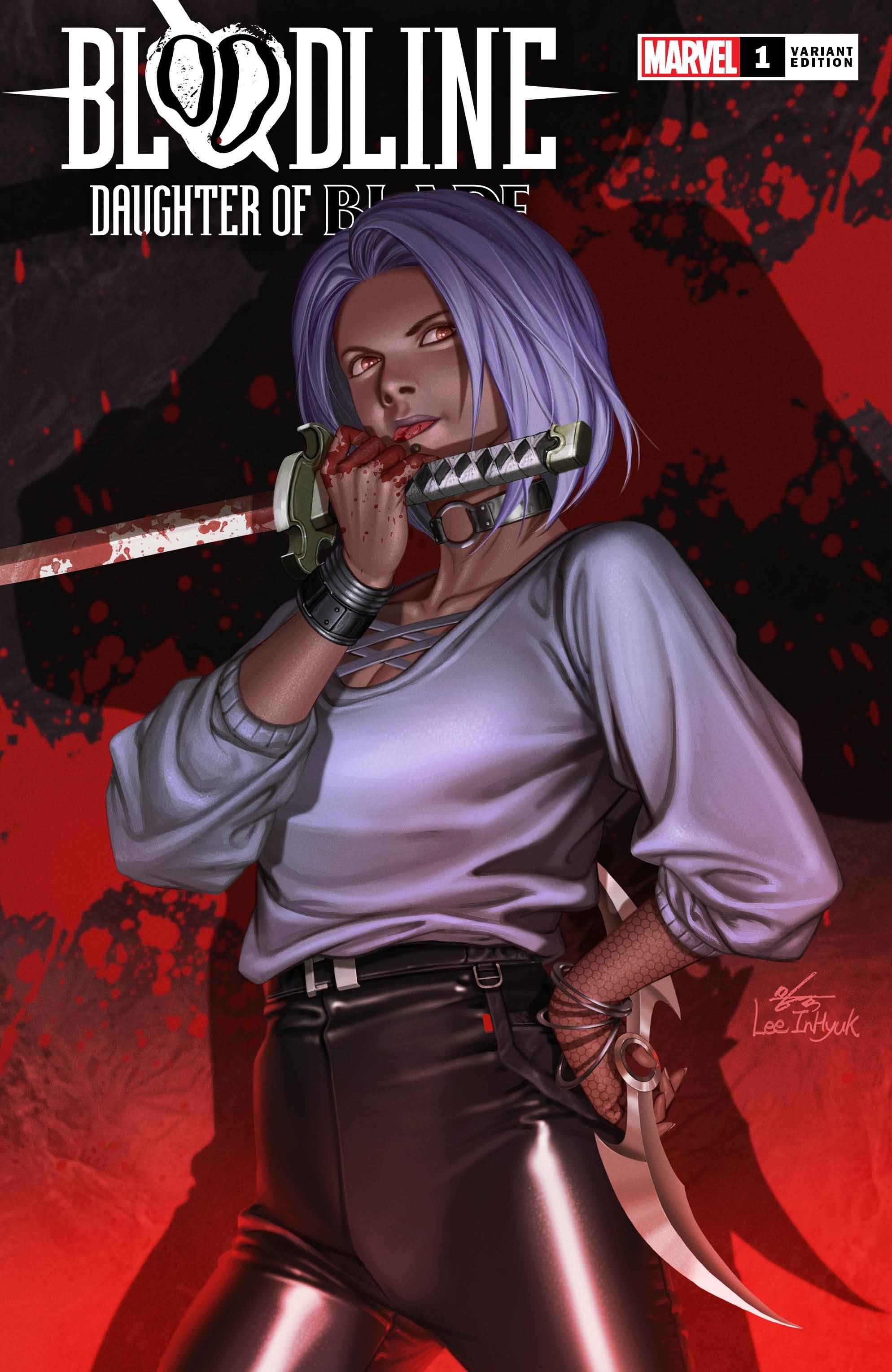 BLOODLINE: DAUGHTER OF BLADE #1 (INHYUK LEE EXCLUSIVE VARIANT)(2023) COMIC BOOK Main image