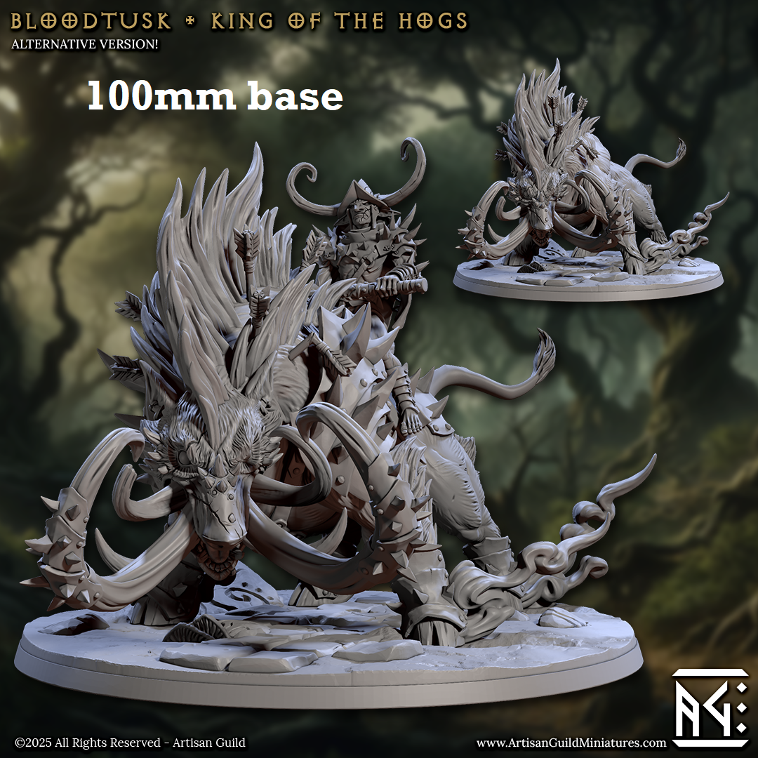 Bloodtusk, King of the Hogs (Warhog Epic Boss)