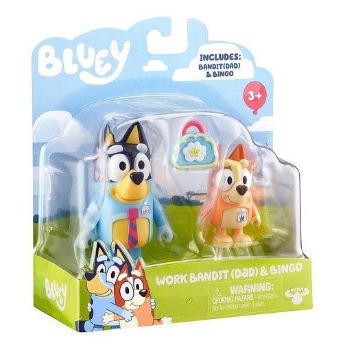 Bluey 2 Pack Figures  - Select Figure(s)s -