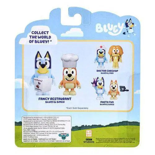 Bluey 2 Pack Figures  - Select Figure(s)s -