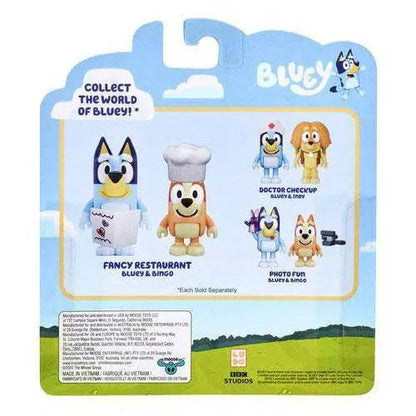 Bluey 2 Pack Figures - Select Figure(s)s