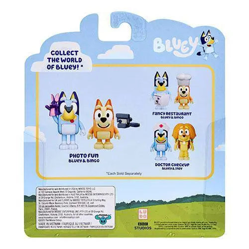 Bluey 2 Pack Figures  - Select Figure(s)s -