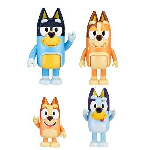 Bluey 4 Pack Figures - Select Figure(s) -