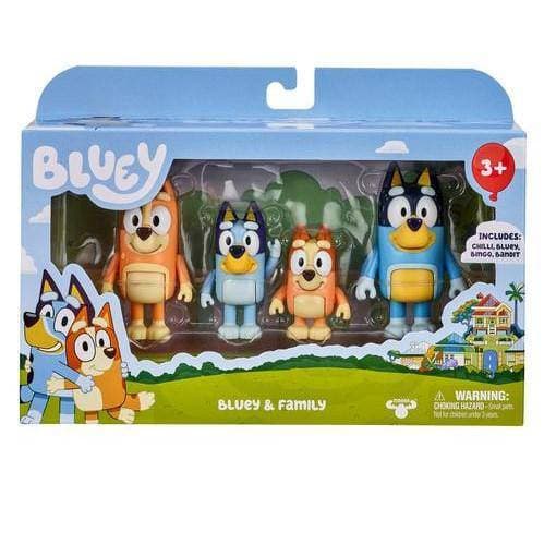 Bluey 4 Pack Figures - Select Figure(s) -