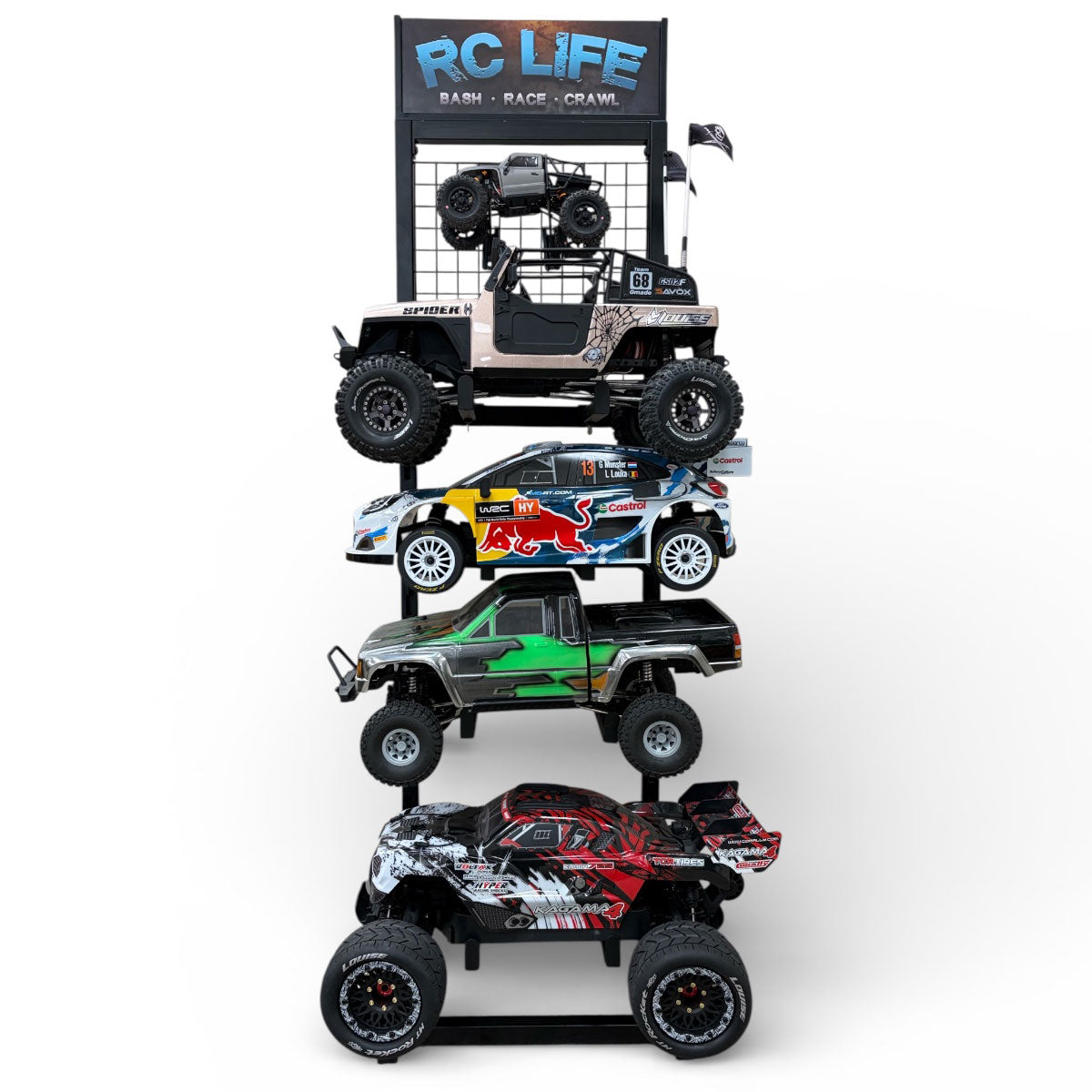 1/10 RC Car and Truck 4 Tier Pit/Display Stand