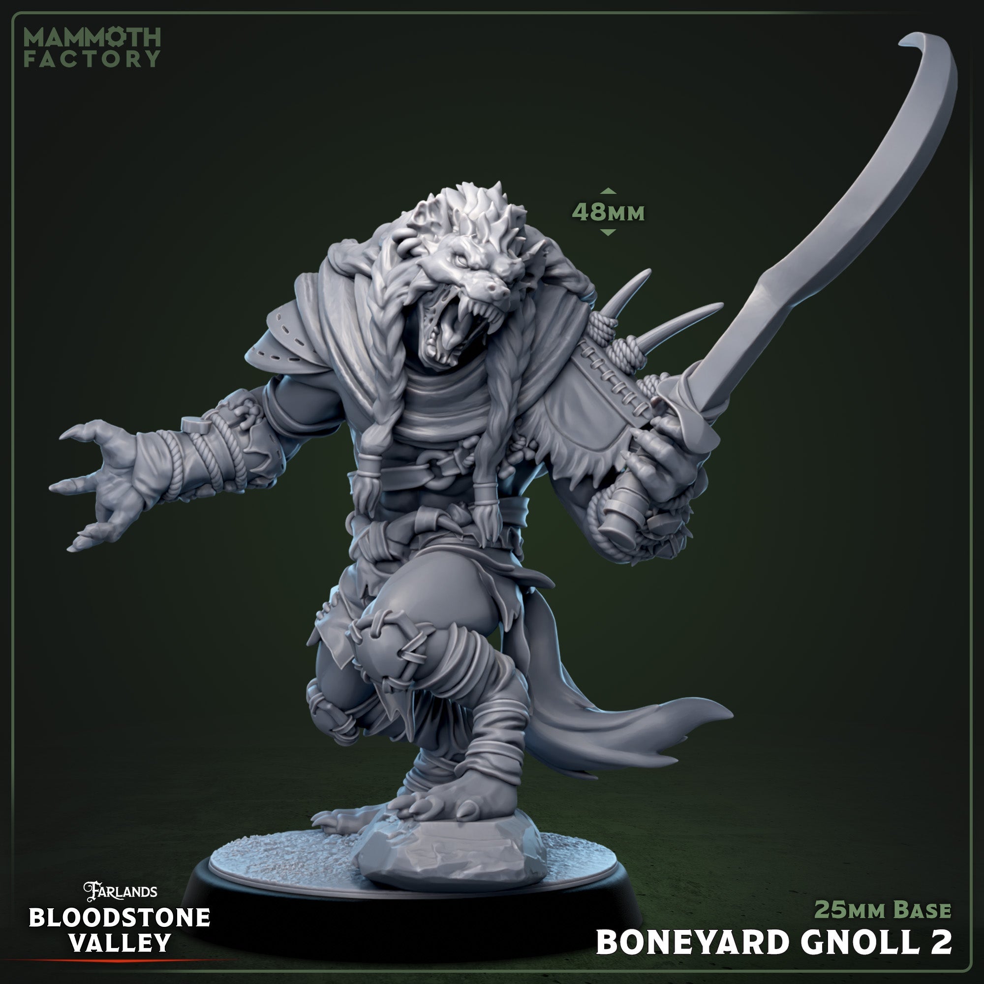 Boneyard Gnoll: Sculpt 2 Main image