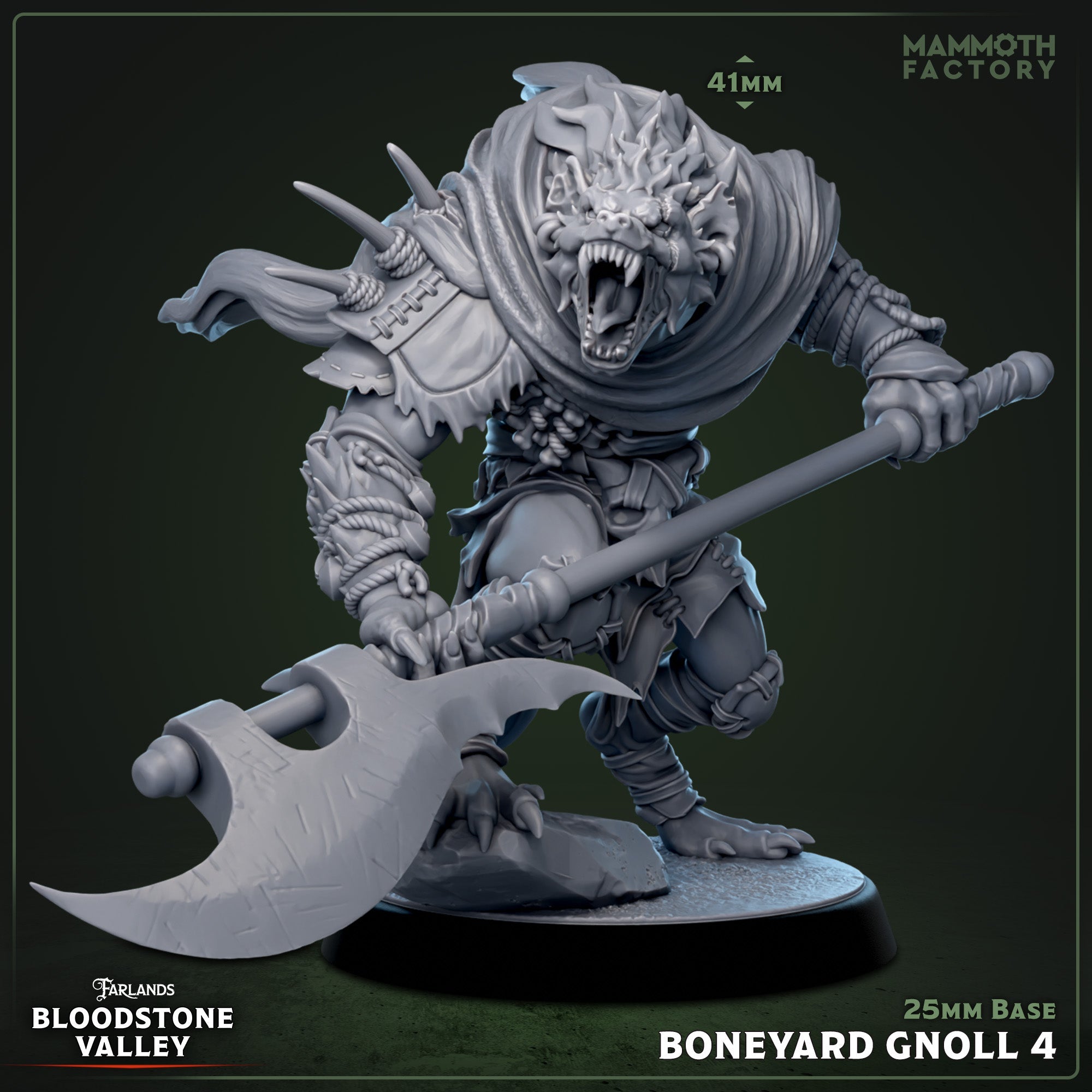 Boneyard Gnoll: Sculpt 4 Main image