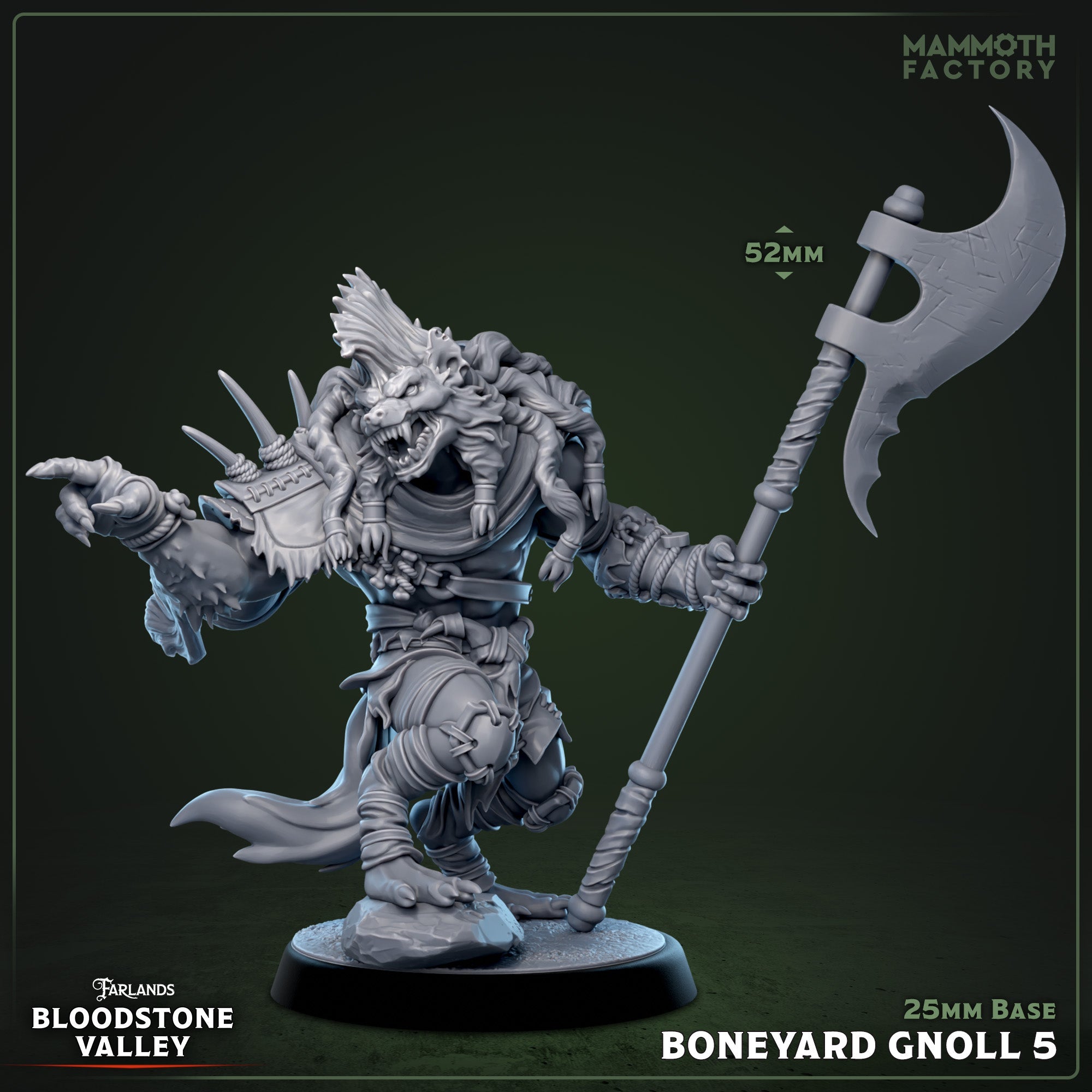 Boneyard Gnoll: Sculpt 5 Main image