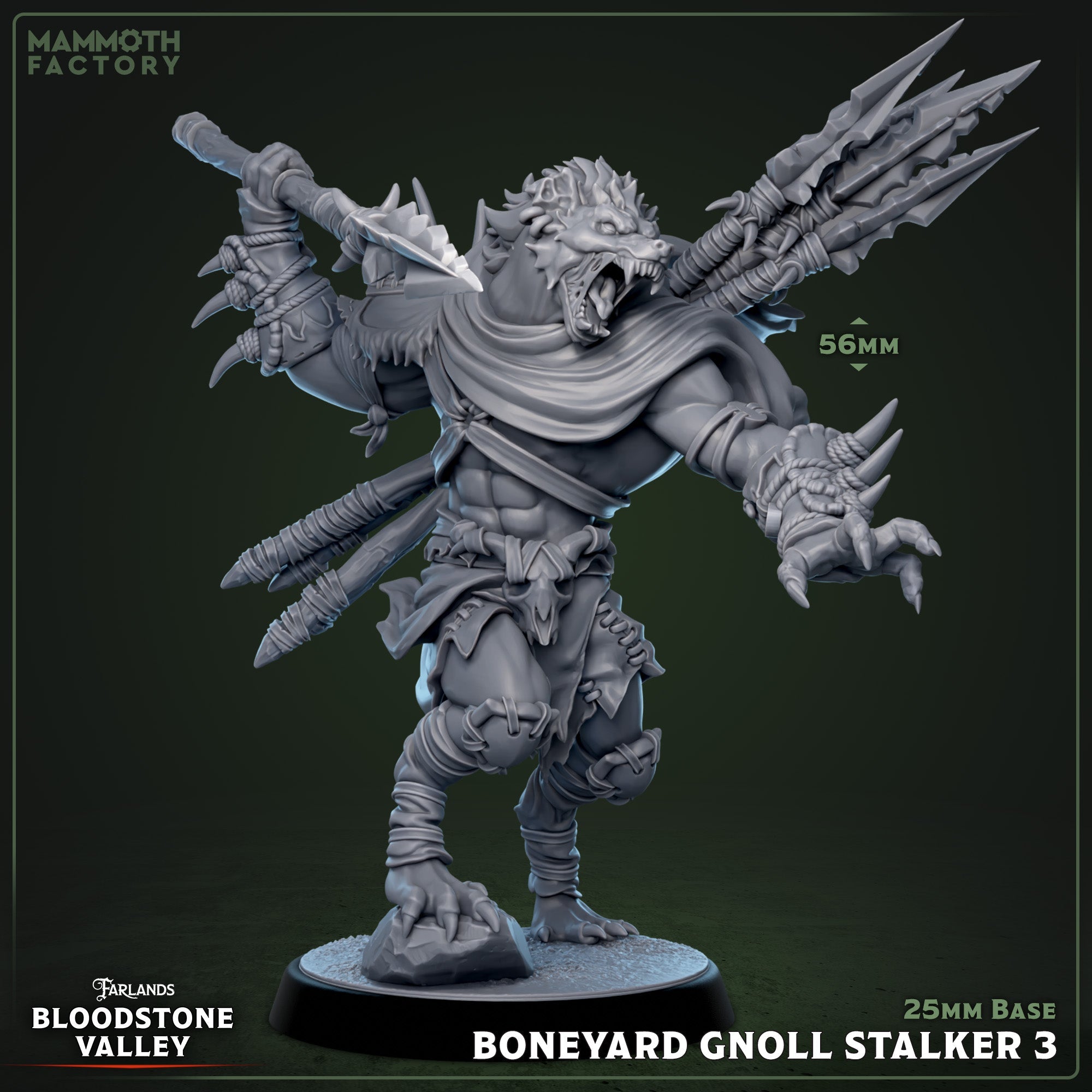 Boneyard Gnoll Stalker: Sculpt 3 Main image