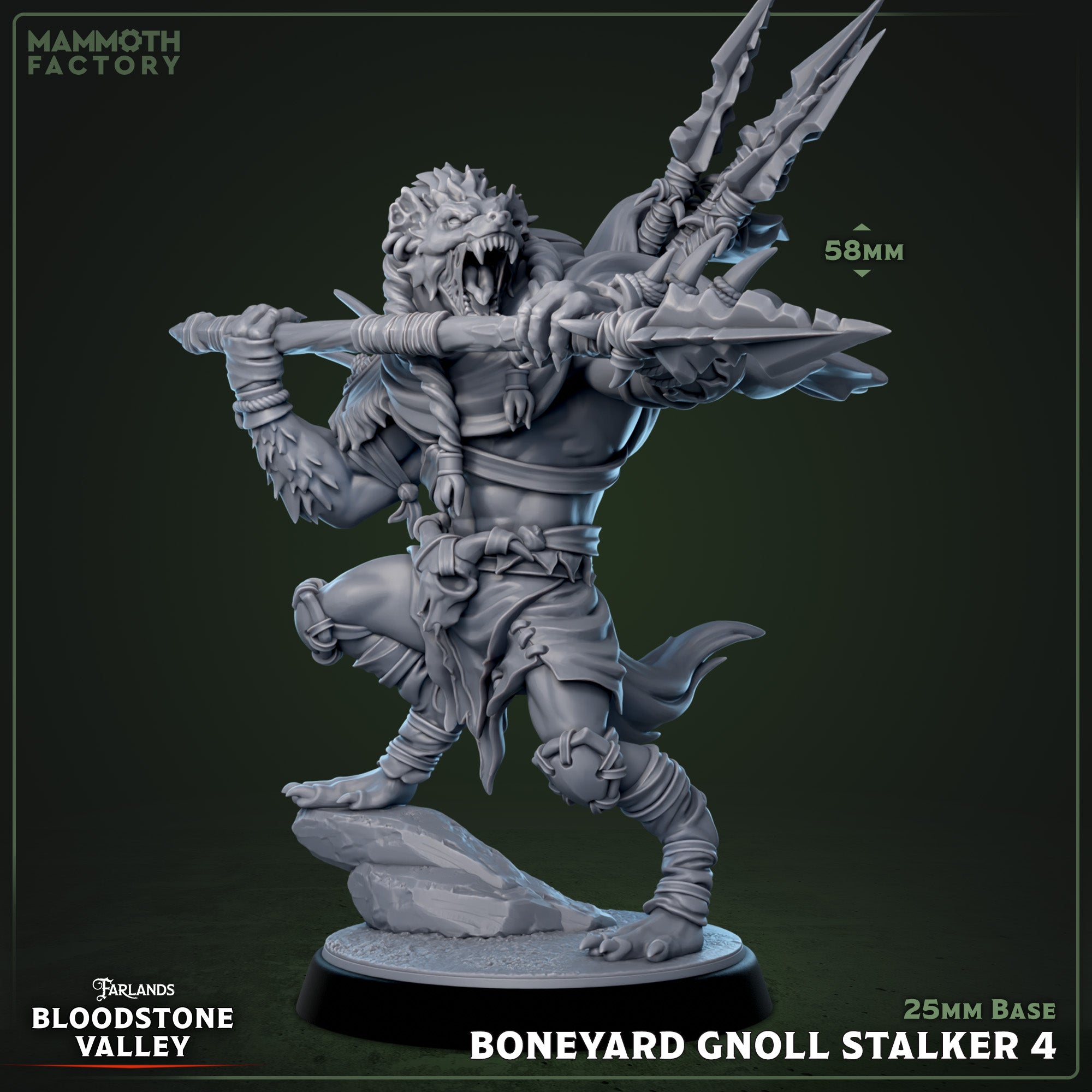 Boneyard Gnoll Stalker: Sculpt 4 Main image