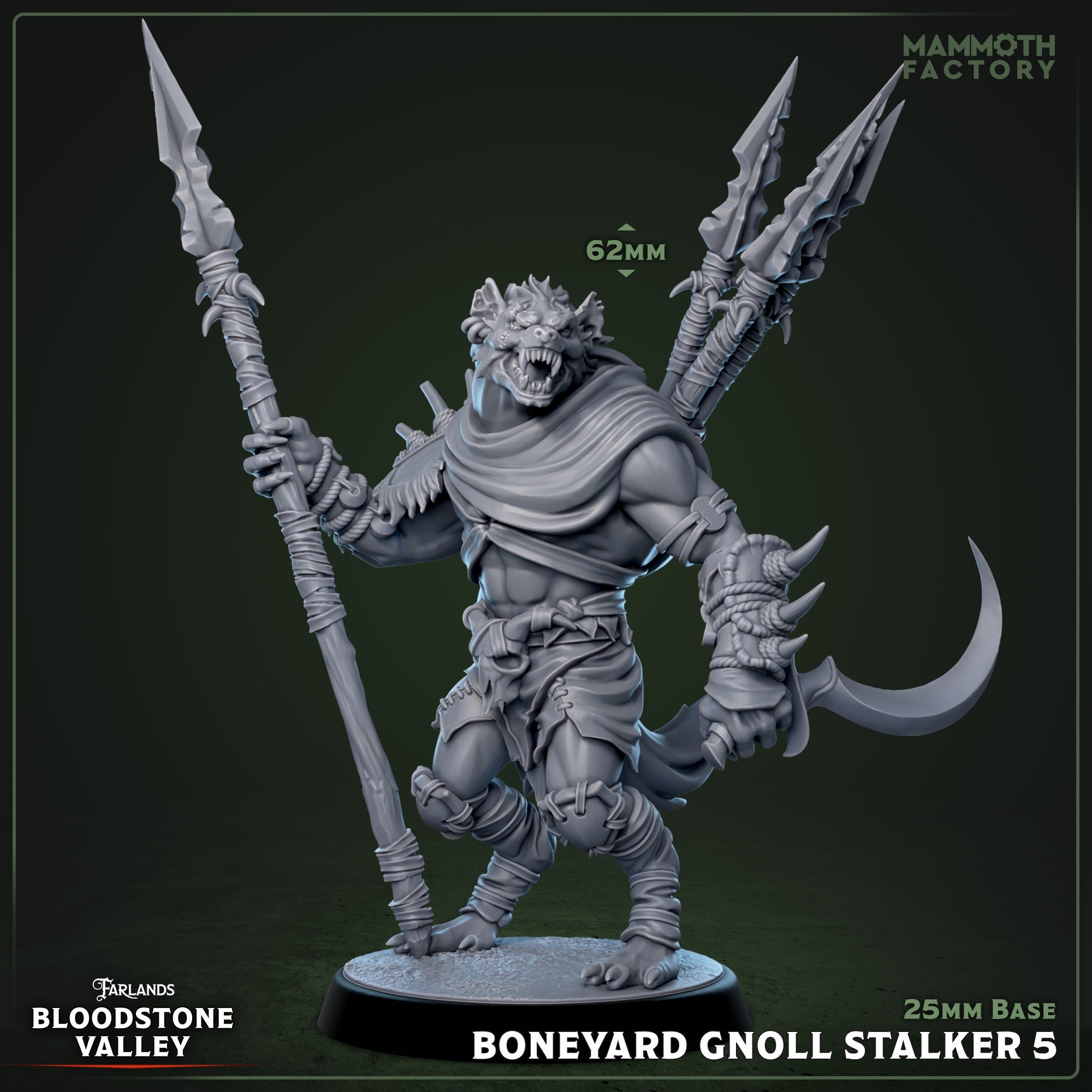 Boneyard Gnoll Stalker: Sculpt 5 Main image
