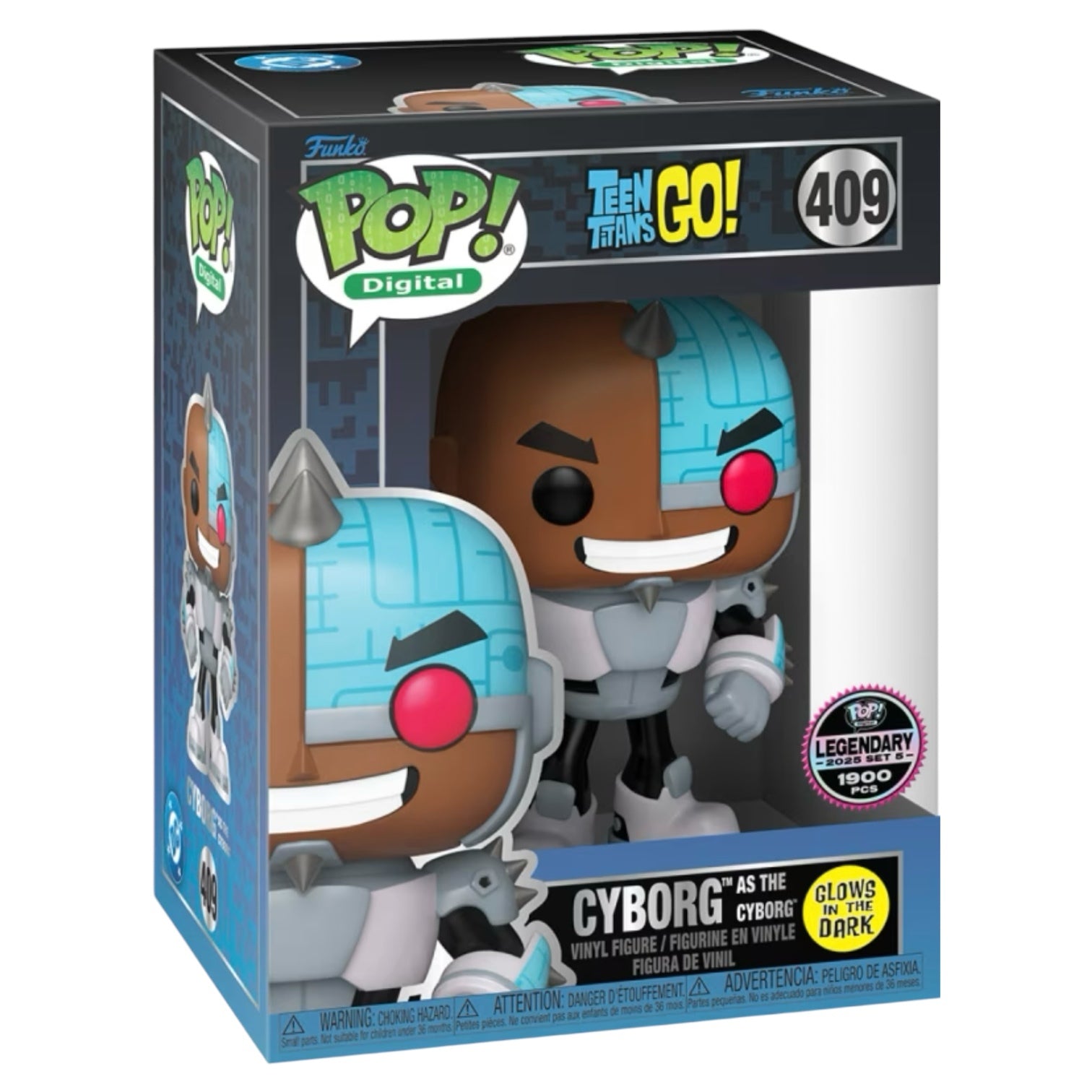 Pop! Digital Teen Titans Go! Cyborg As The Cyborg NFT Legendary #409 LE1900 Main image