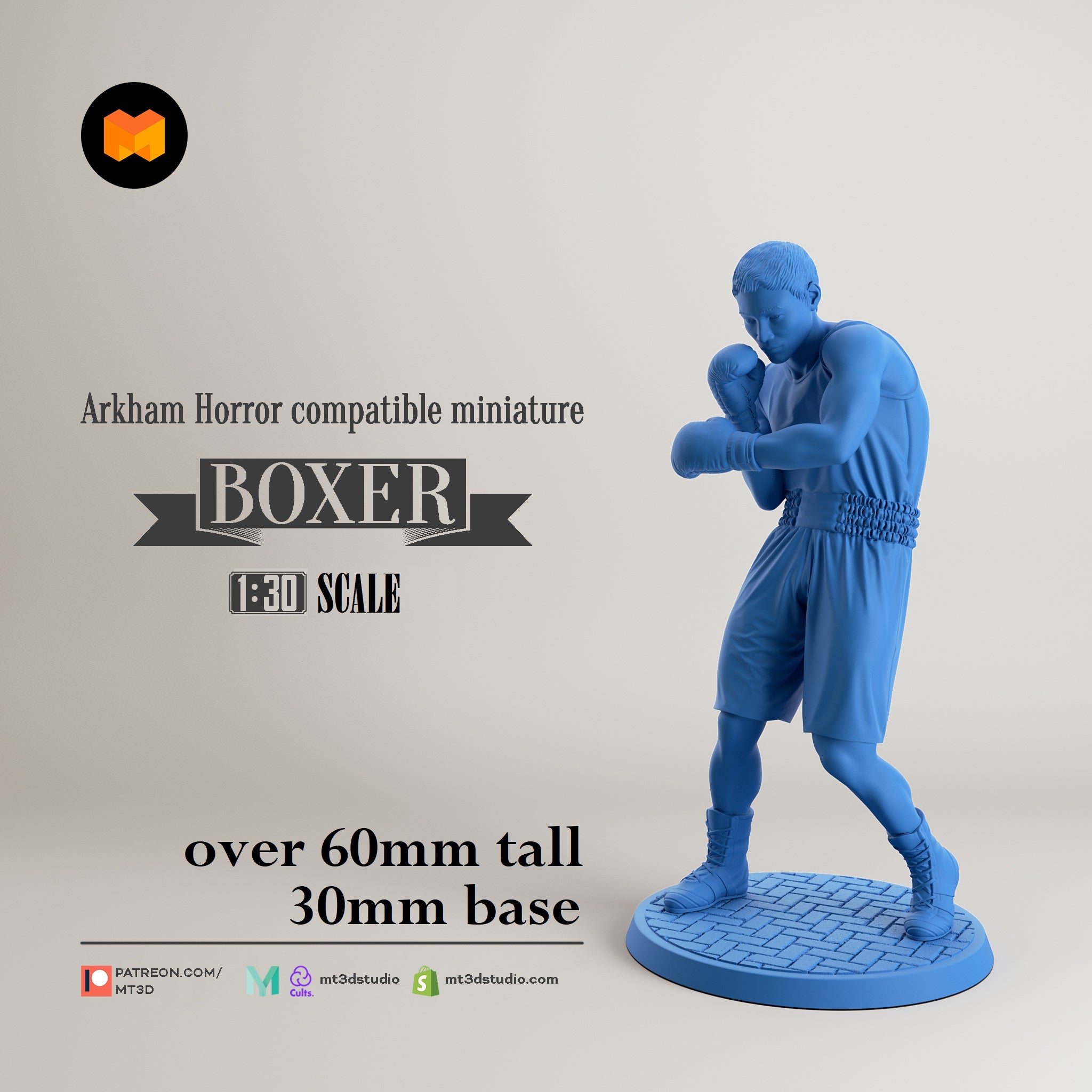 Arkham Compatible Investigator: The Boxer (Nathaniel Cho) Main image
