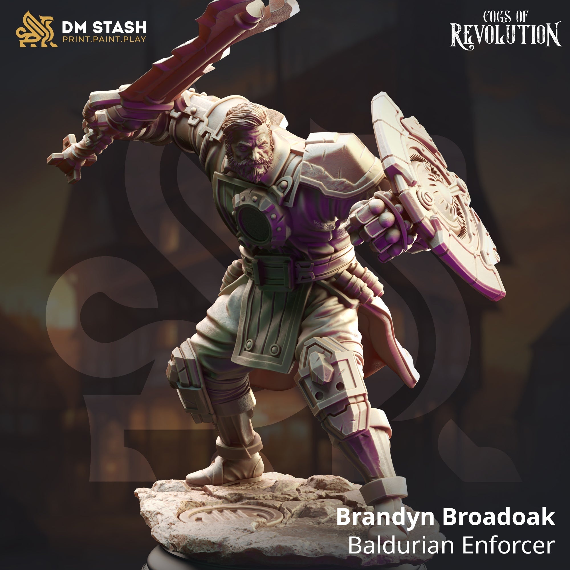 Brandyn Broadoak, Baldurian Enforcer (Male Human Paladin) Main image