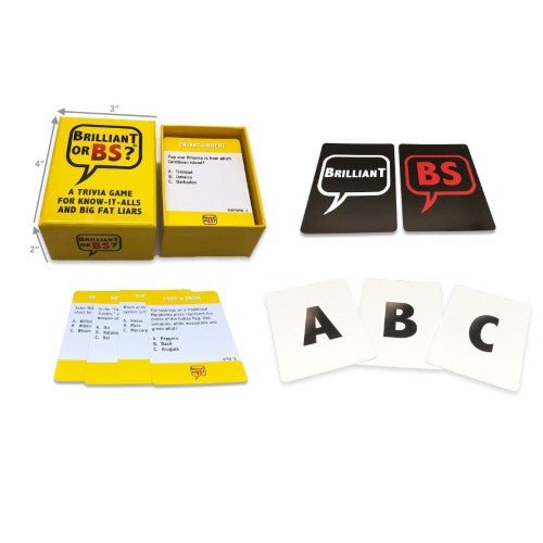 Brilliant or BS? Trivia Party Game - Collectors World Toys