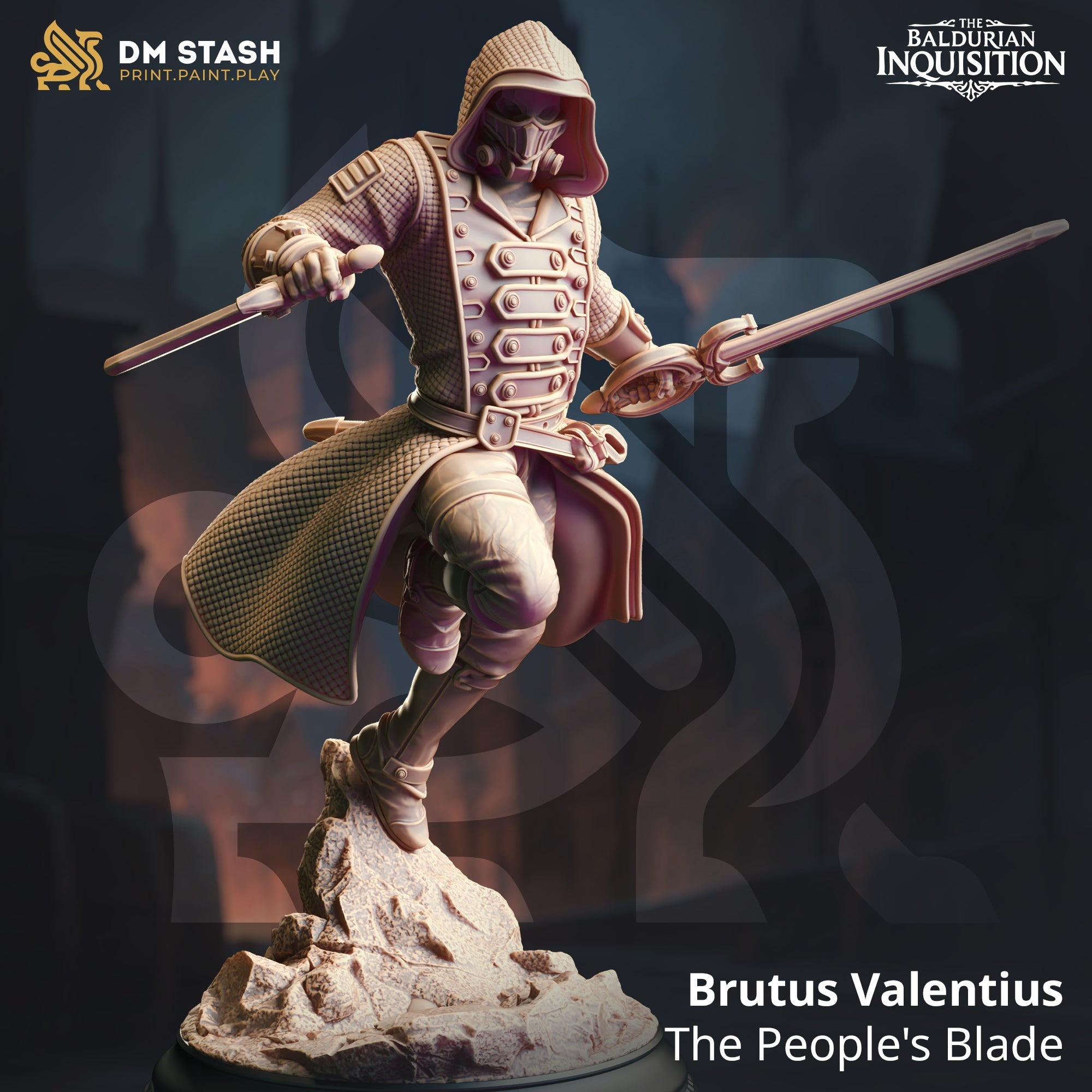 Brutus Valentius, The People's Blade (Male Human Assassin) Main image