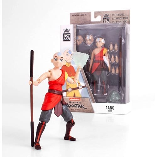 BST AXN Avatar: The Last Airbender 5-Inch Action Figure - Select Figure(s) Aang Monk