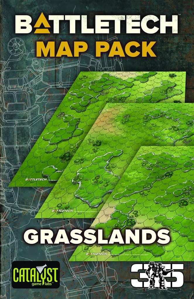 Battletech Map Pack: Grasslands - Collectors World Toys