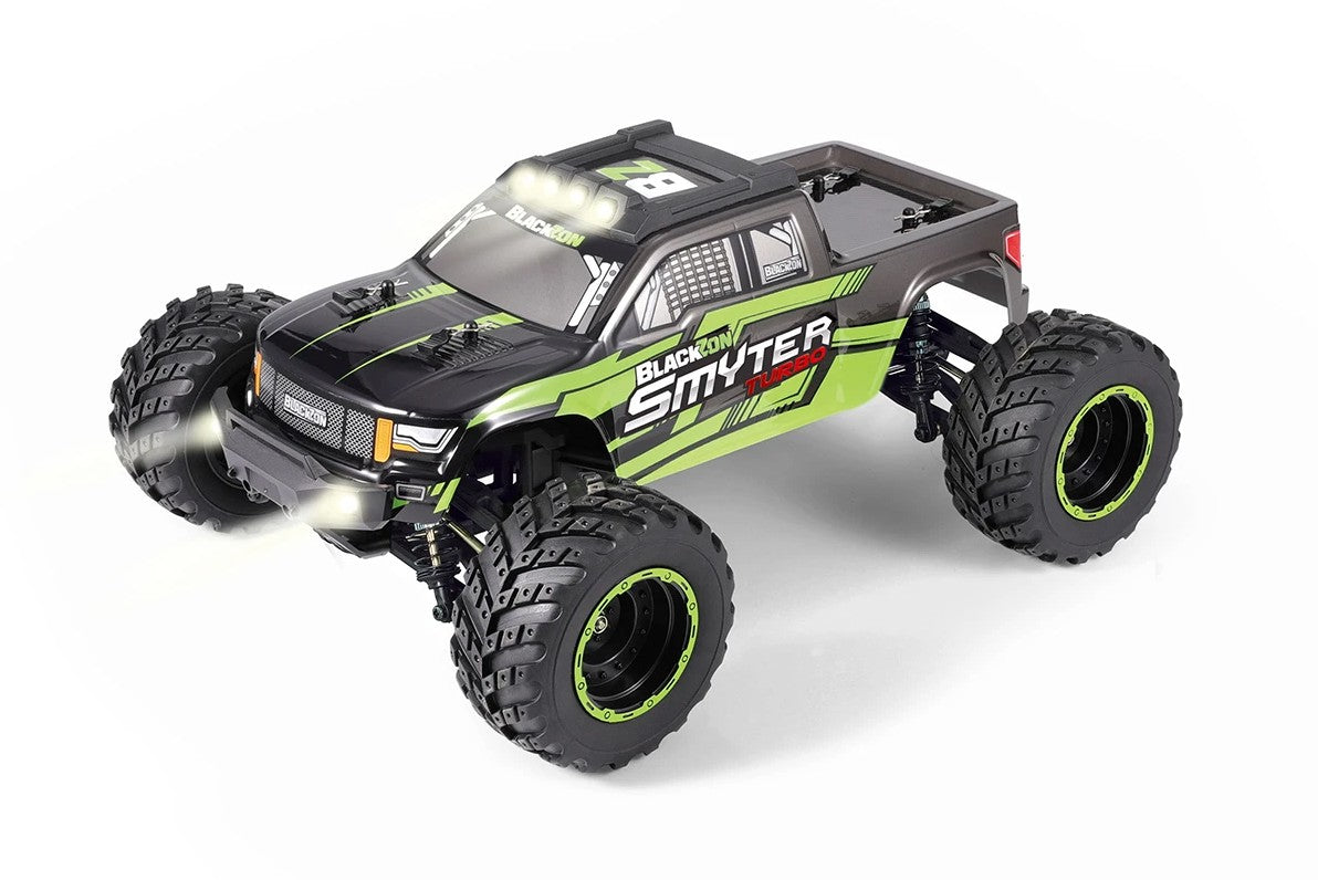 Smyter MT Turbo 1/12 4WD RTR 3S BL Monster Truck - Green