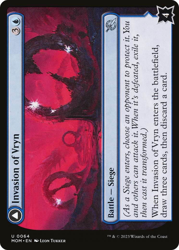 Invasion of Vryn // Overloaded Mage-Ring (MOM-064) - March of the Machine