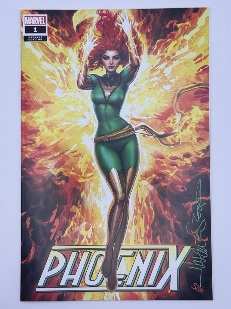[Signed by Nathan Szerdy] PHOENIX #1 UNKNOWN COMICS NATHAN SZERDY VAR [IN STOCK] - Collectors World Toys Main image
