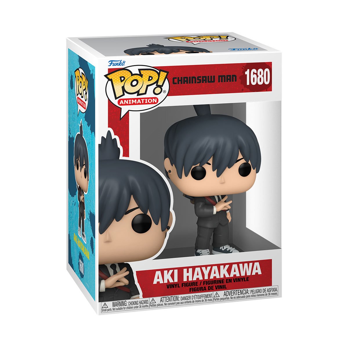 Chainsaw Man Aki Hayakawa Funko Pop! Vinyl Figure #1680 Secondary image