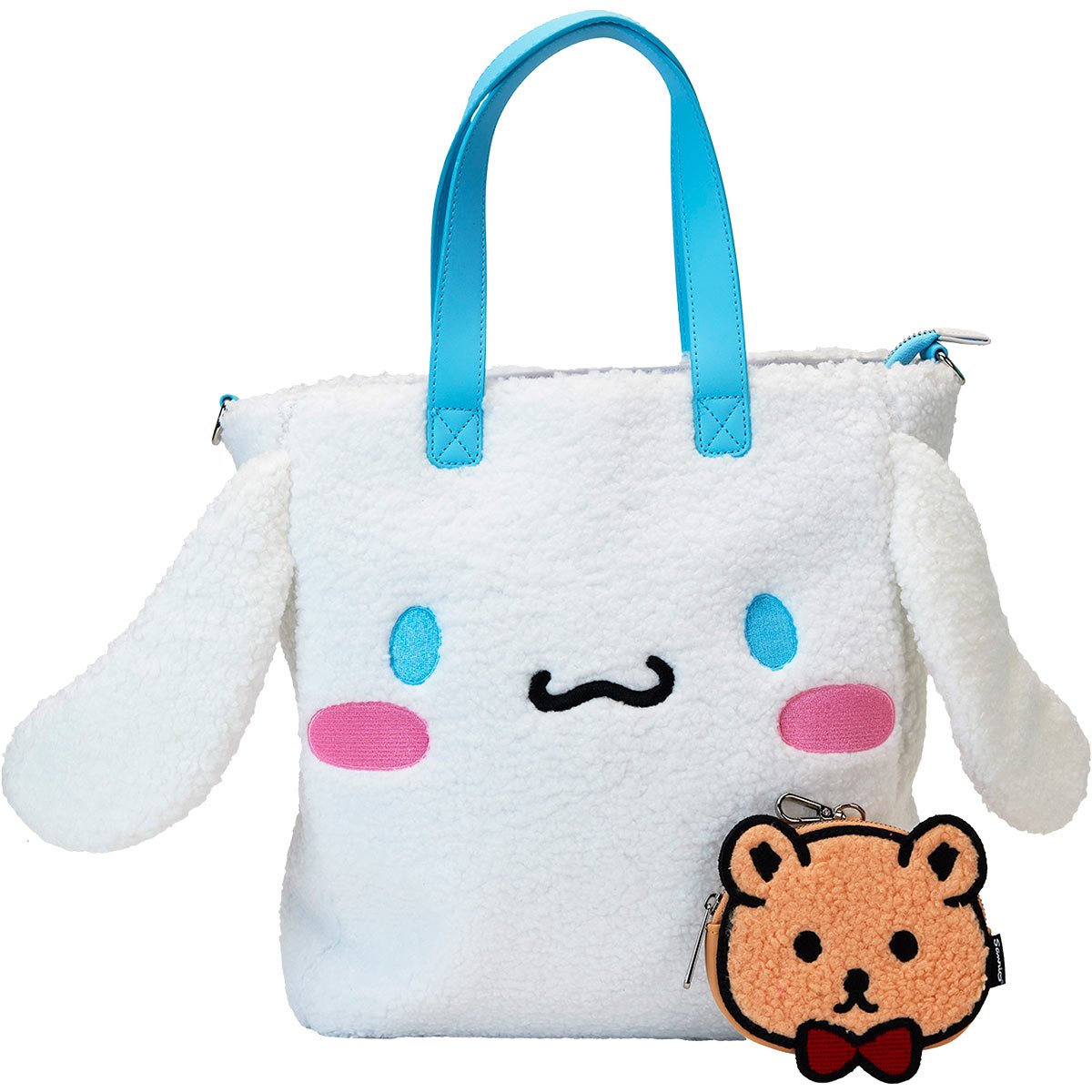 Cinnamoroll Sherpa Tote Bag with Coin Bag - Collectors World Toys