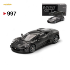 Mini-GT Jaguar C-X75 Test Car - Carbon Fiber #997 1:64 MGT00997