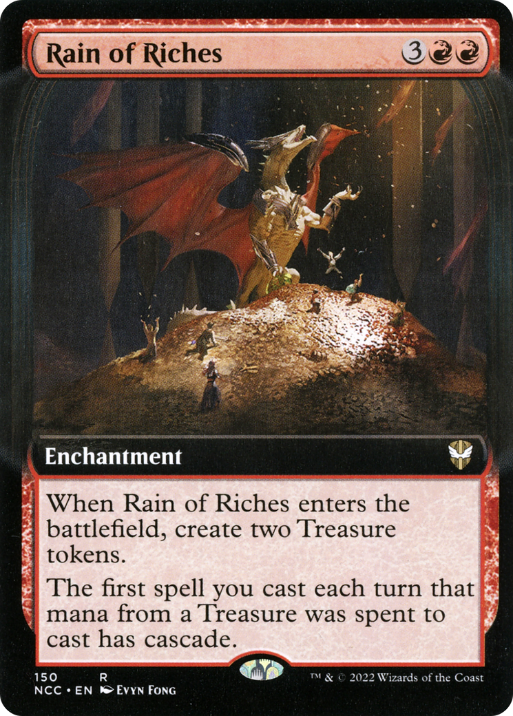 Rain of Riches (NCC-150) - New Capenna Commander: (Extended Art)