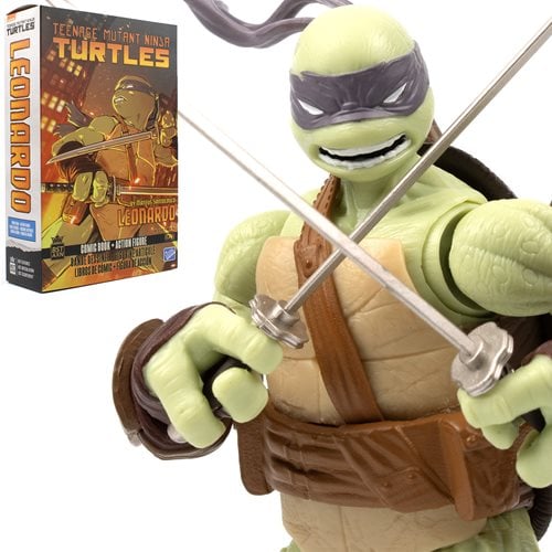 Teenage Mutant Ninja Turtles BST AXN IDW Action Figure and Comic Book Set - Select Figure(s) - Collectors World Toys
