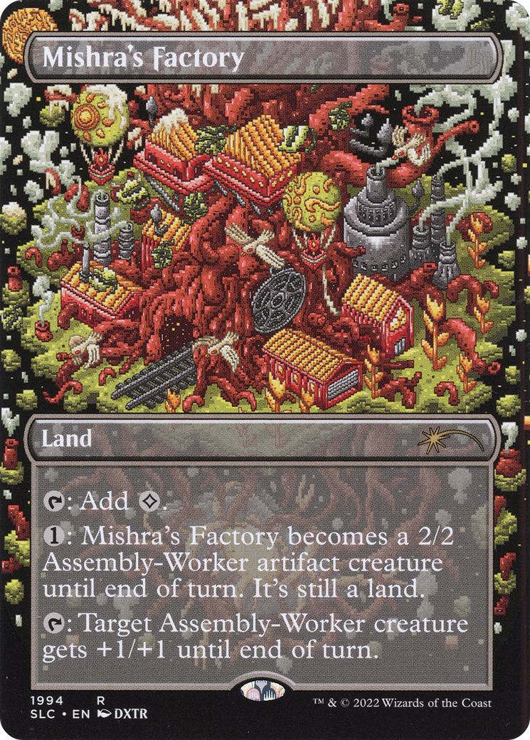 Mishra's Factory (SLC-1994) - Secret Lair 30th Anniversary Countdown Kit (Borderless)