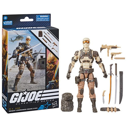 G.I. Joe Classified Series 6-Inch Action Figure - Select Figure(s) Desert Commando Snake Eyes