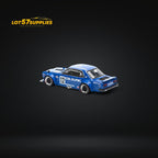 (Pre-Order) PopRace Skyline GT-R V8 Drift (Hakosuka) - Calsonic Blue 1:64 - Collectors World Toys