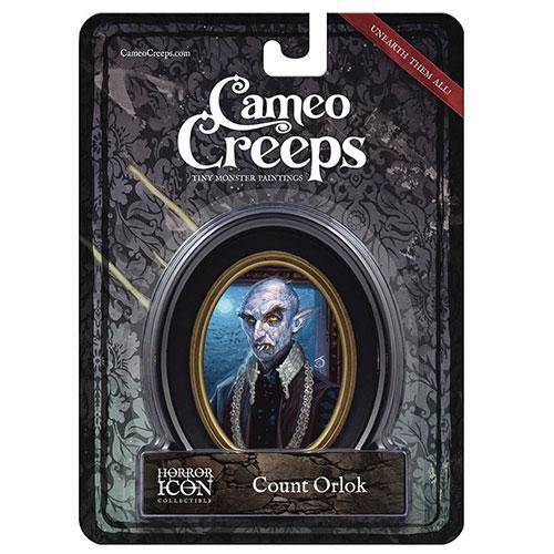 Cameo Creeps Tiny Monster Paintings - Count Orlok Hover Image