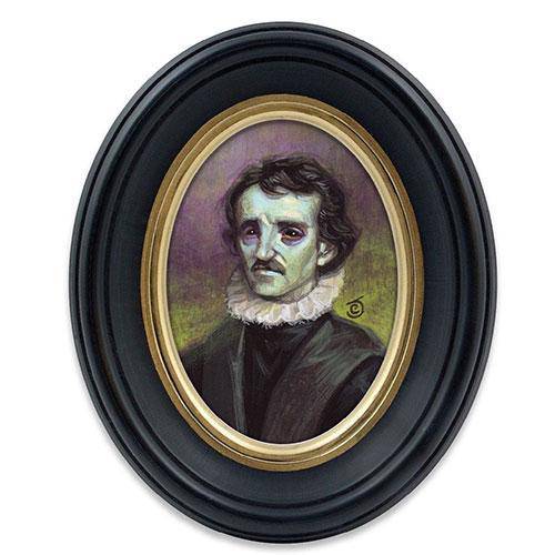 Cameo Creeps Tiny Monster Paintings - Edger Allan Poe - Collectors World Toys