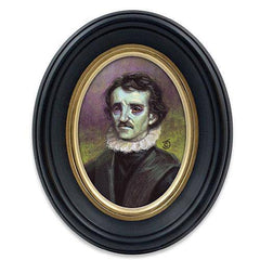 Cameo Creeps Tiny Monster Paintings - Edger Allan Poe - Collectors World Toys