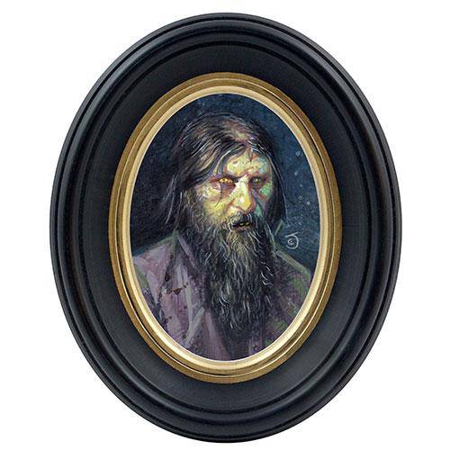 Cameo Creeps Tiny Monster Paintings - Grigori Rasputin - Collectors World Toys