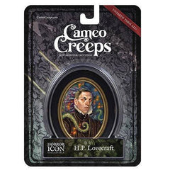 Cameo Creeps Tiny Monster Paintings - H. P. Lovecraft - Collectors World Toys