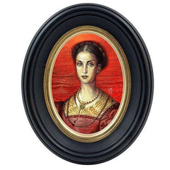 Cameo Creeps Tiny Monster Paintings - Lady Bathory - Collectors World Toys