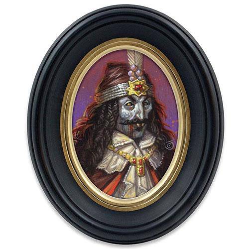 Cameo Creeps Tiny Monster Paintings - Vlad Tepes Dracula - Collectors World Toys