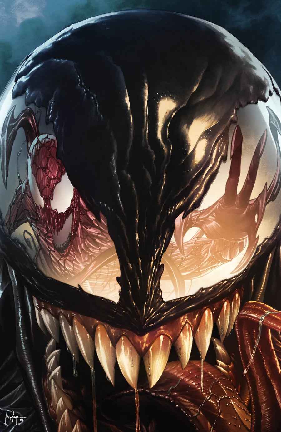 CARNAGE: BLACK, WHITE & BLOOD #1 (MICO SUAYAN EXCLUSIVE VIRGIN VARIANT) Comic Book ~ Marvel Main image