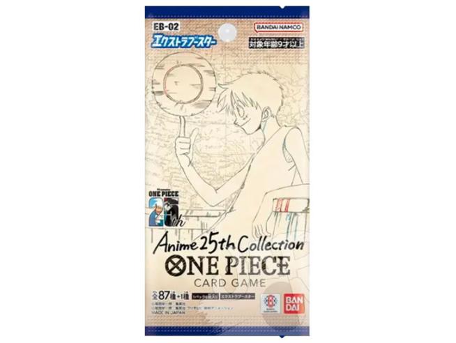 One Piece TCG - EB-02 - Anime 25th Collection - Japanese (1 Booster Pack) - Collectors World Toys