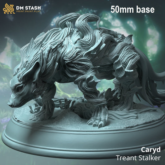Caryd, Treant Stalker (Fey Bear Spirit Elemental)
