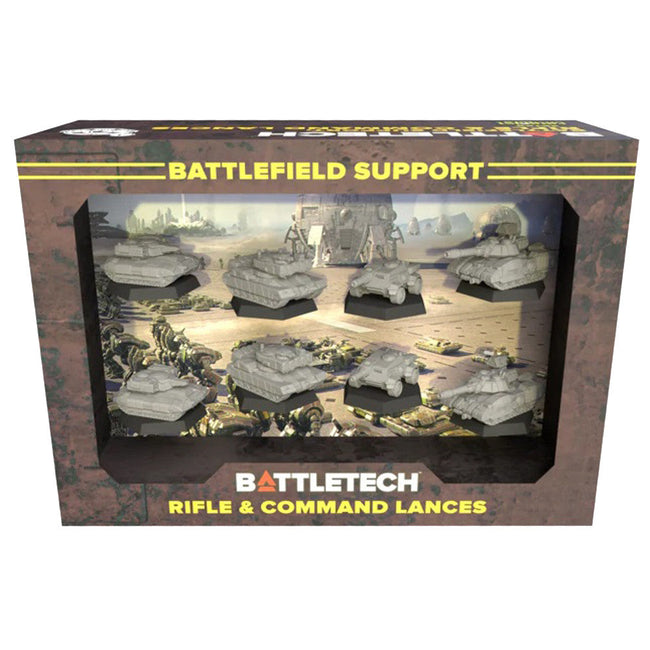 Battlefield Support - Rifle & Command Lances - Collectors World Toys Hover Image